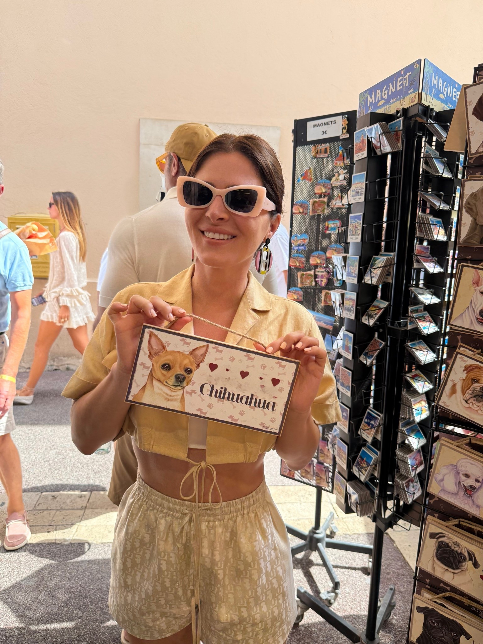 These pink Celine sunglasses make this entire look! All together, it’s so casual and cool, perfect for a stroll and shopping!

#LTKSeasonal #LTKStyleTip