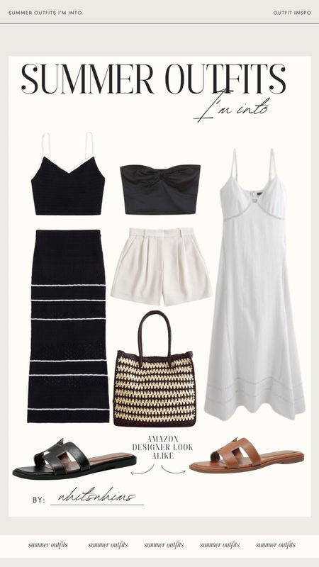 Summer outfits I’m loving right now 

White dress 
Black set 
Matching outfit 
Tailored shorts 
Summer outfit 
Summer style 

#LTKFindsUnder100 #LTKTravel #LTKStyleTip