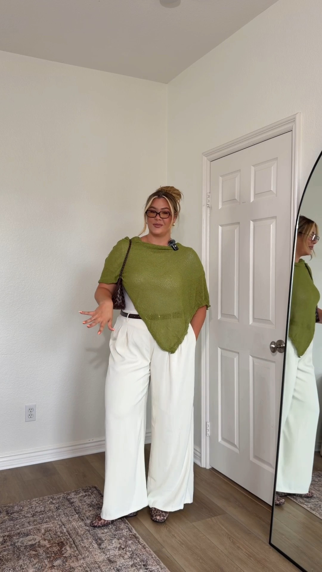 A realistic and affordable work outfit for bodies like mine — wearing an xxl long in these pants and an xl in this top!

#LTKMidsize #LTKWorkwear #LTKTall
