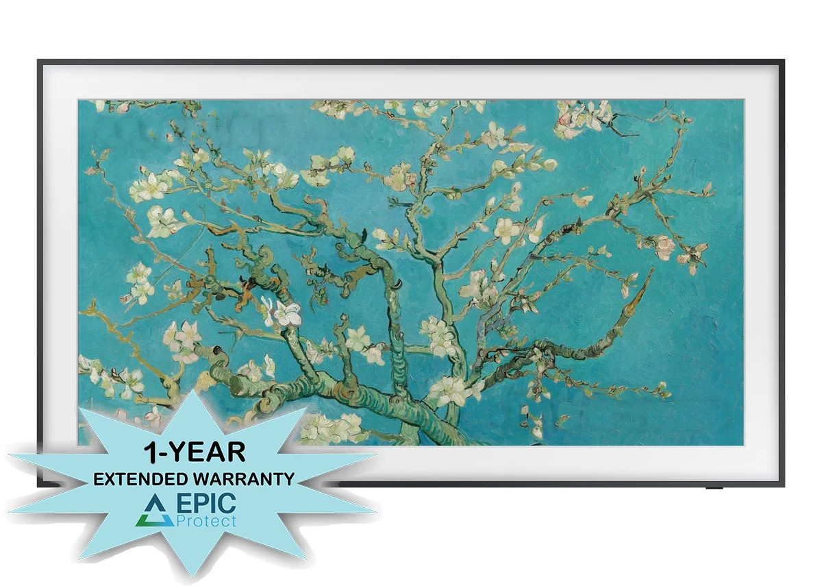 SAMSUNG 55-Inch Class QLED The Frame Series - Quantum HDR Smart TV with an Additional 1 Year Cove... | Walmart (US)