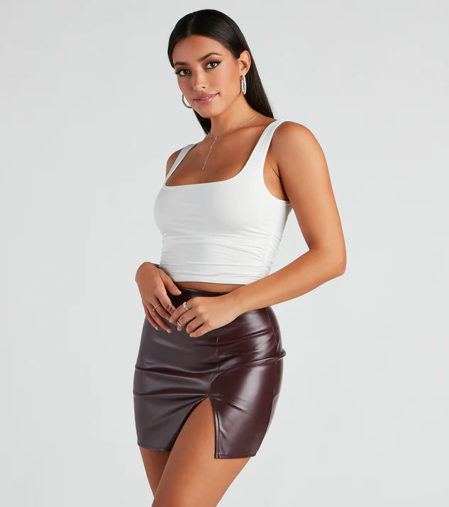 Classic Casual Cropped Tank | Windsor Stores
