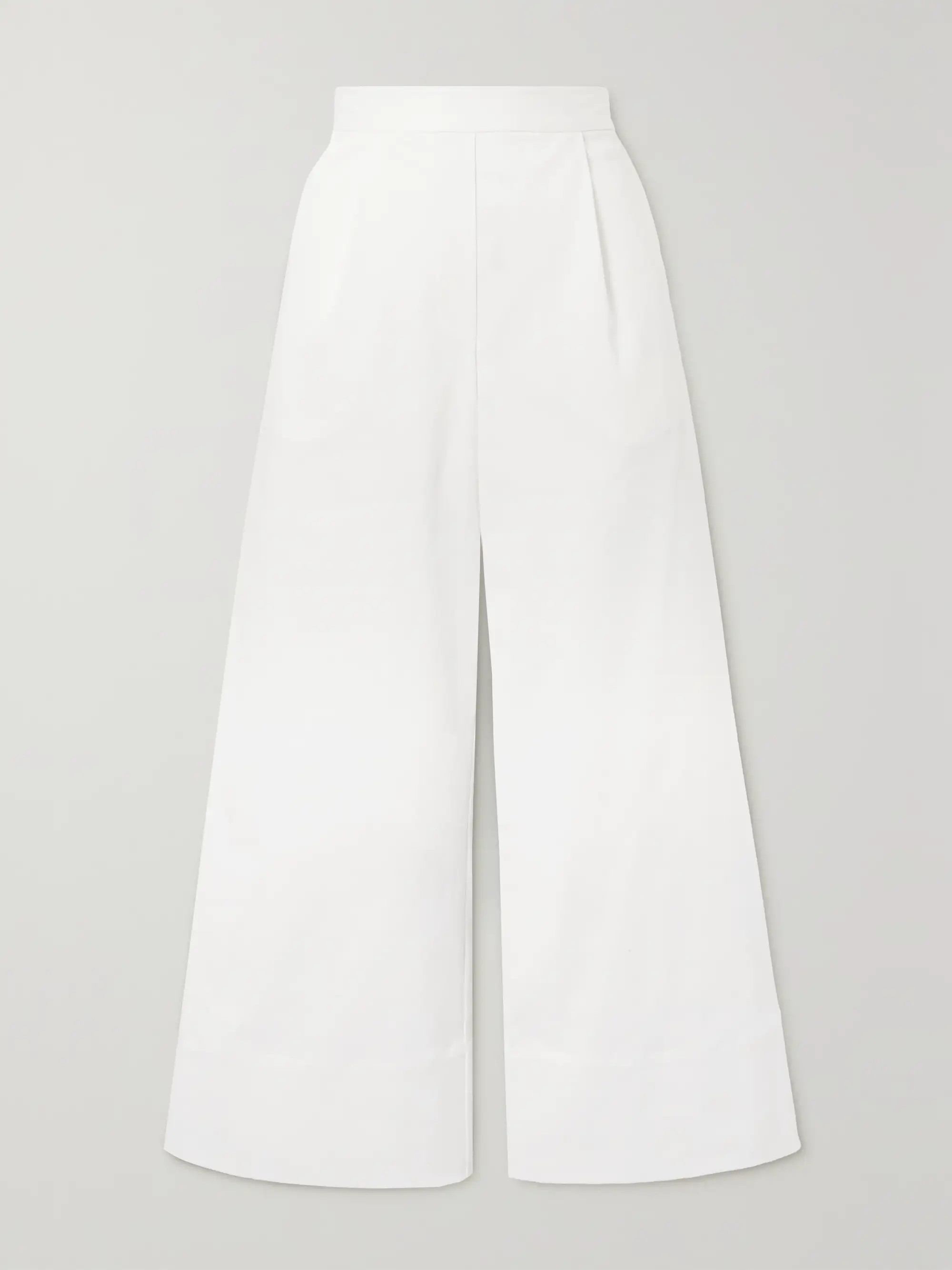 + NET SUSTAIN organic cotton-blend twill straight-leg pants | NET-A-PORTER APAC