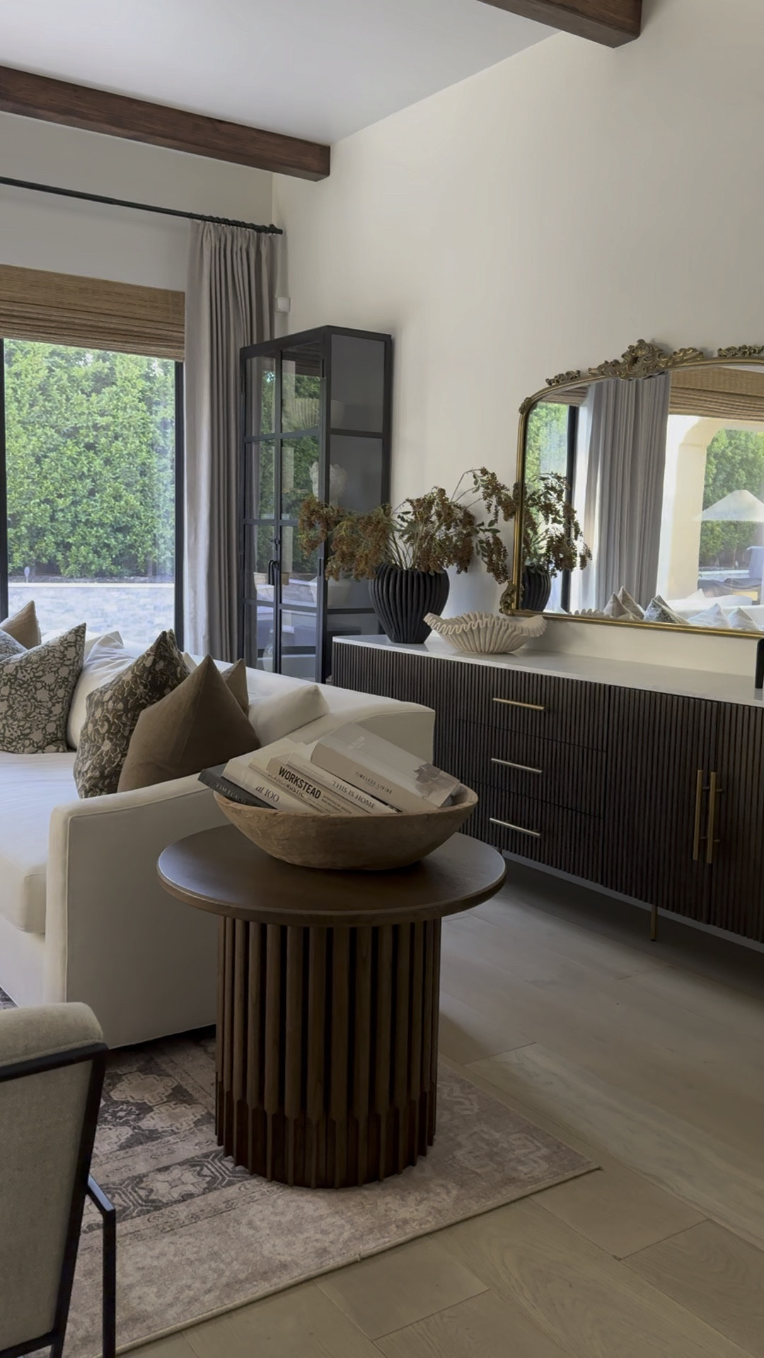 Living room update! This sideboard is one of the most beautiful pieces of furniture I’ve ever owned. Love the marble top and fluted detail! Arhaus has so many pretty new things for fall!

#LTKSeasonal #LTKVideo #LTKHome
