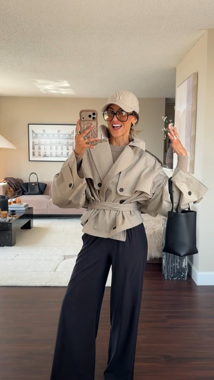 The modern trench🤎
@ShopApp #ShopPartner

#LTKootd #LTKdayinmylife #LTKOver40