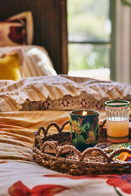 18" Woven Scallop Tray | Anthropologie (US)