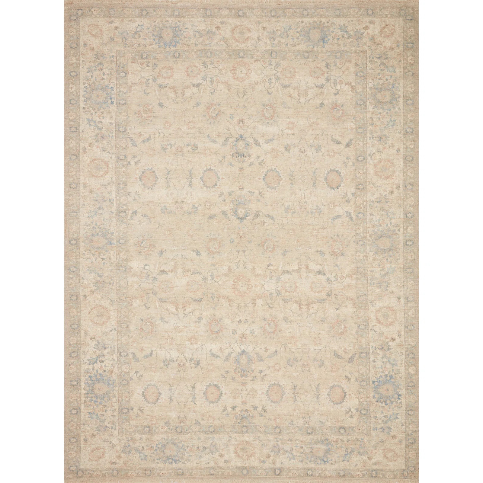 Joss & Main Amanda Oriental Handmade Flatweave Natural/Blue Area Rug & Reviews | Wayfair | Wayfair North America