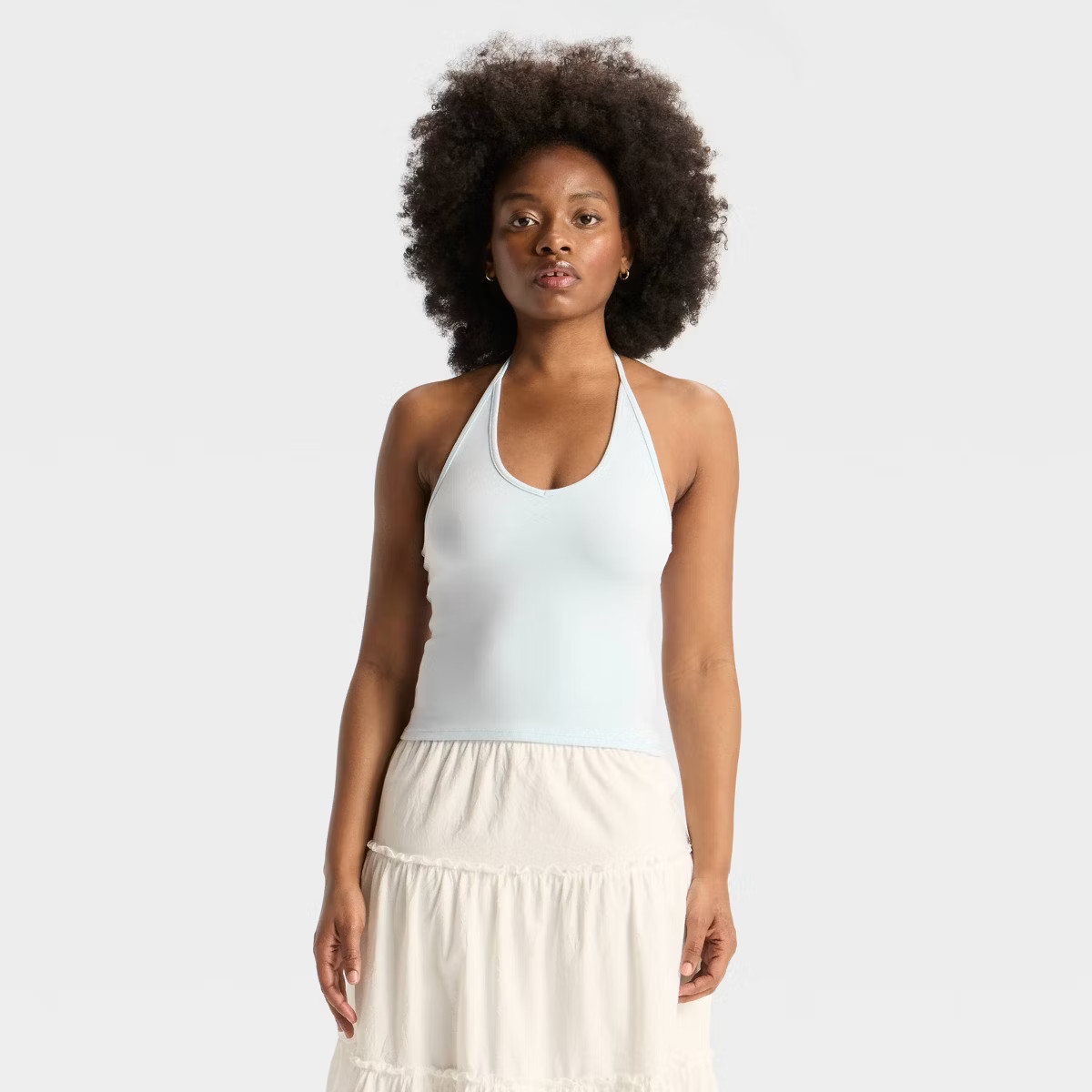 Women's Interlock Halter Tank Top - Wild Fable™ | Target
