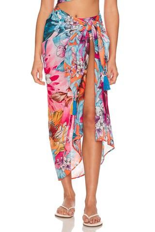 Agua Bendita X Revolve Marine Pareo in Doux Floral from Revolve.com | Revolve Clothing (Global)