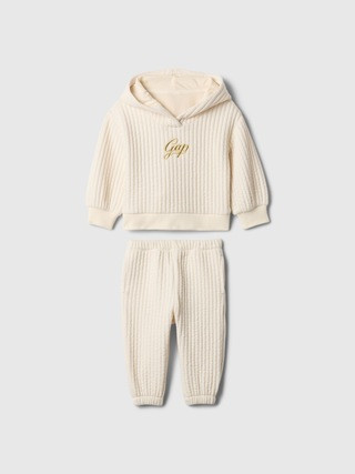Baby &amp; Toddler Wide Rib Logo Outfit Set | Gap (US)