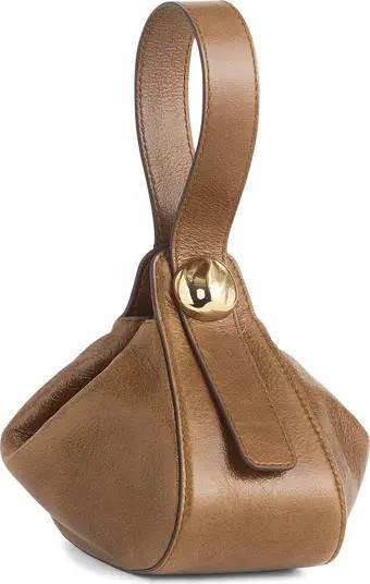 Madewell The Sculpted Metal Wristlet Bag | Nordstrom | Nordstrom