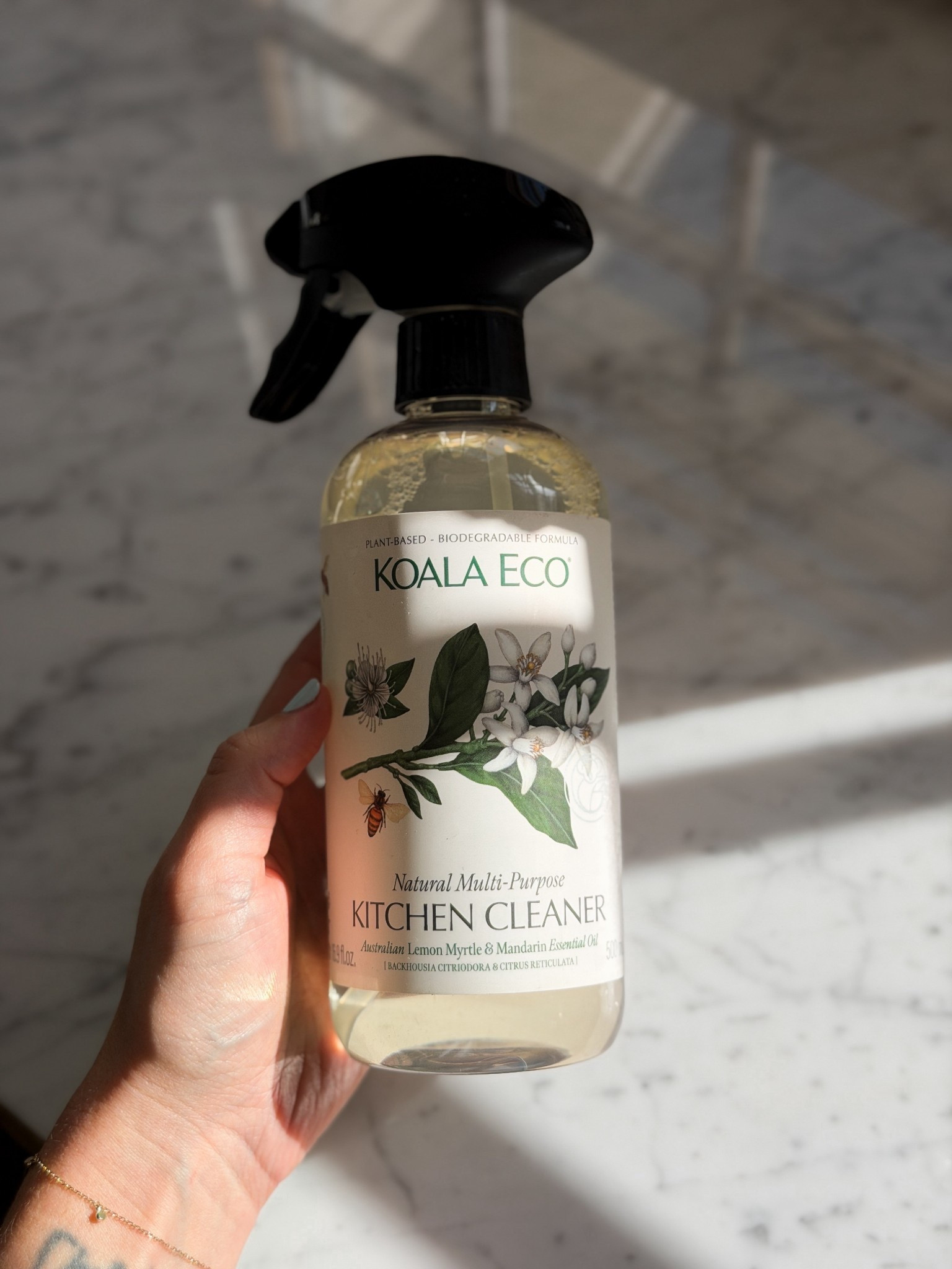 The best kitchen counter cleaner, safe on marble too! Code LAINEANDLAYNE20 for 20% off 