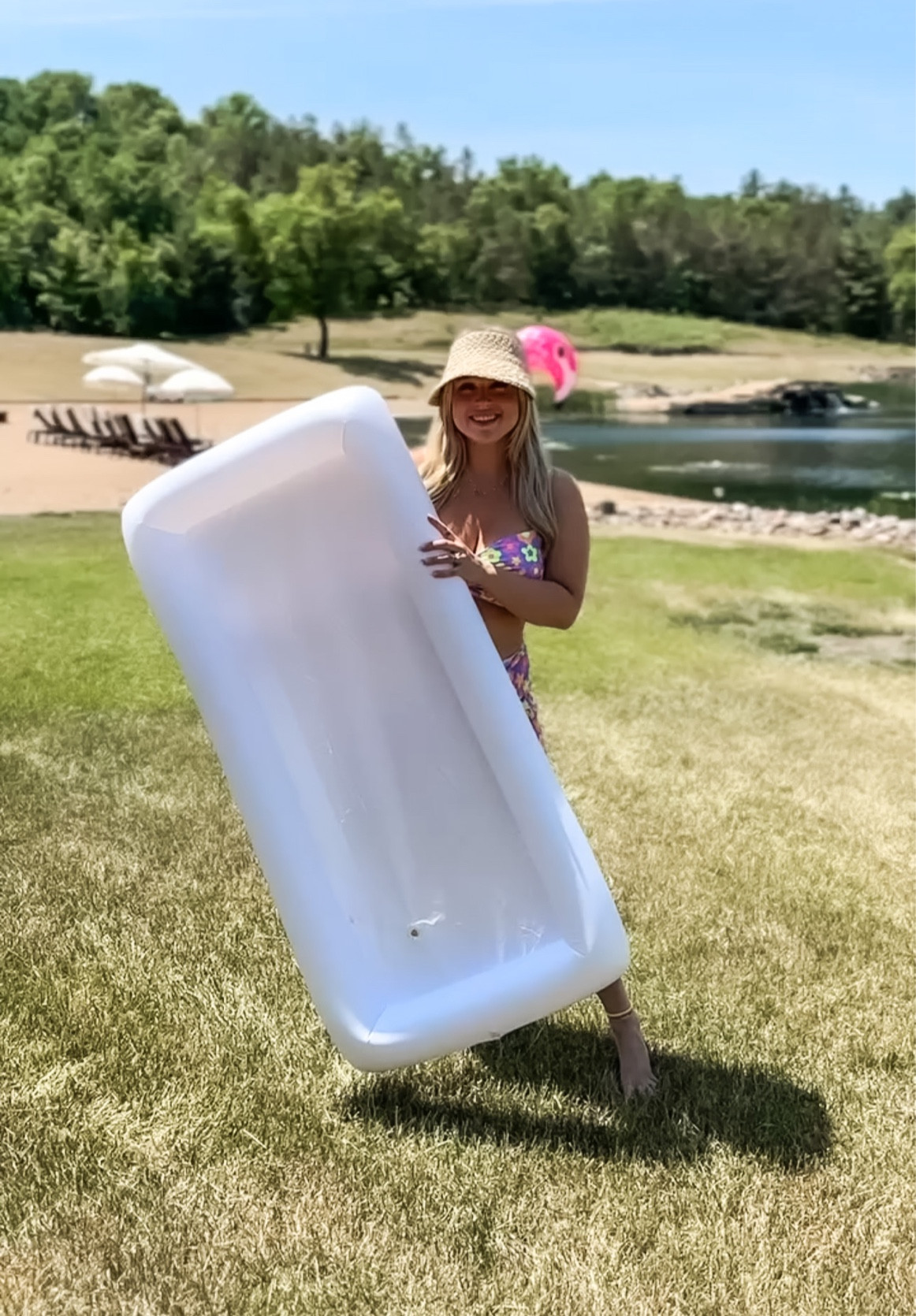The best summer floating cooler!

#LTKFind #LTKswim #LTKSeasonal