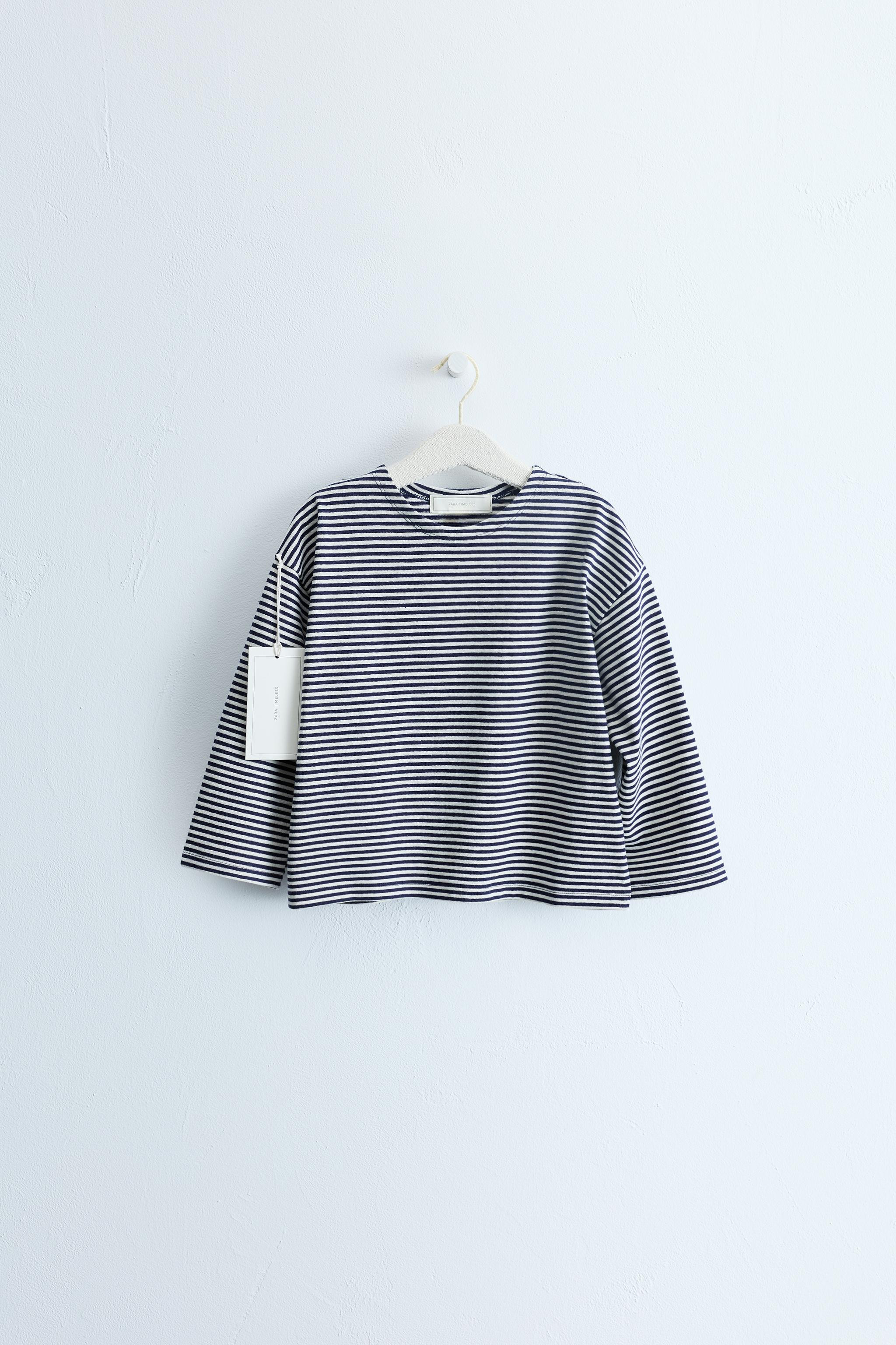 ZARA TIMELESS - STRIPED PRINT T-SHIRT | Zara US