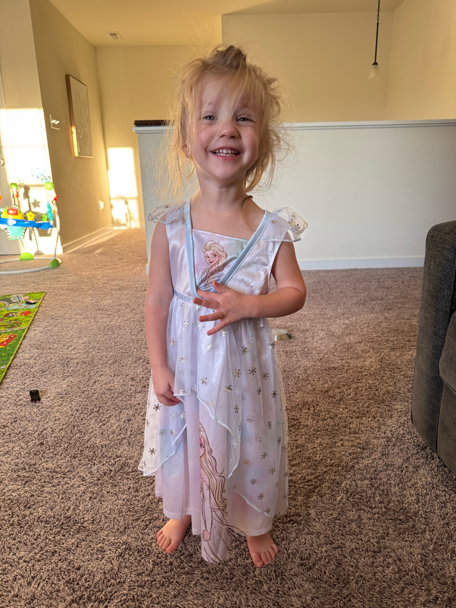 Elsa PJ dress but I would let her wear this in public. It’s so cute!! And she loves it 🌸 

#LTKHoliday #LTKKids #LTKSaleAlert