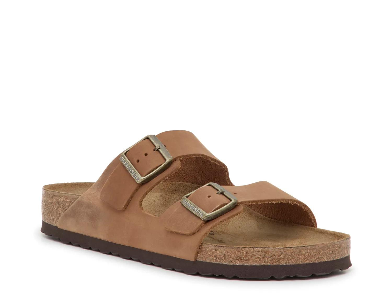 Birkenstock Arizona Slide Sandal | Men's | Brown | Size EU 42 / US Womens 11-11.5 / Mens 9-9.5 | Sandals | Footbed | DSW