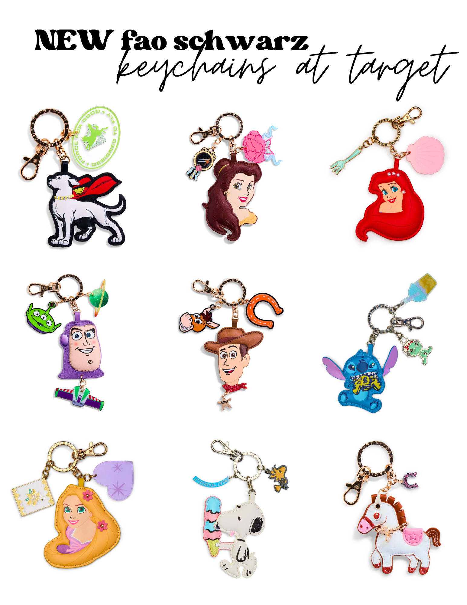 NEW FAO SCHWARZ keychains at target 

 #LTKKids