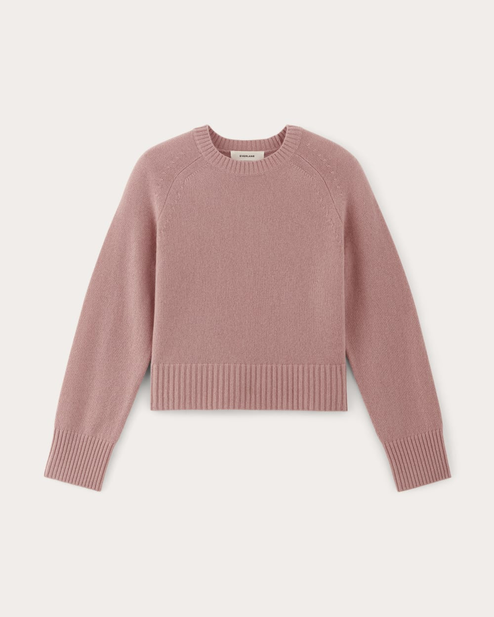 The Boxy Crew in Cashmere | Clay Pink | Everlane
