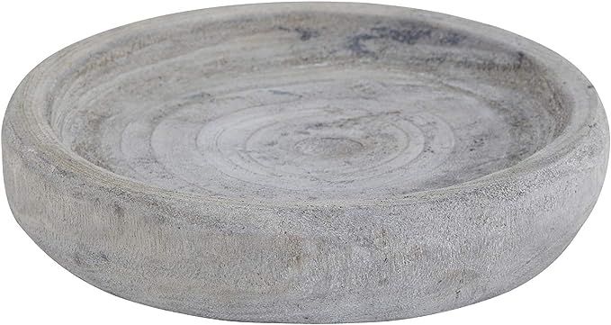 Creative Brands Table Sugar Paulownia Wood Bowl, Small, Grey | Amazon (US)