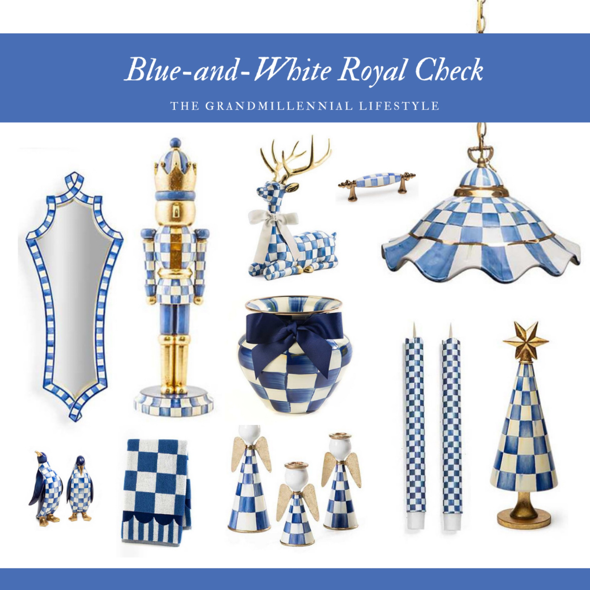 Blue and white Christmas and home goods from Mackenzie Childs! #mackenziechilds #christmas2023 #grandmillennial

#LTKSeasonal #LTKhome #LTKHoliday
