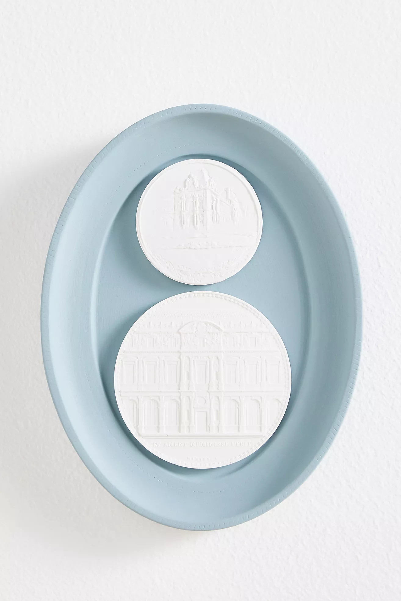 STATUETTE Blue Plaster of Paris Wall Charm | Anthropologie (US)