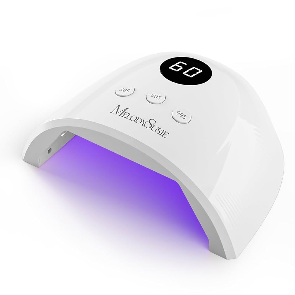 MelodySusie UV Nail Lamp, Plus30F UV Light, LED Dryer with 3 Timer, Smart Sensor, LCD Display Fas... | Amazon (US)