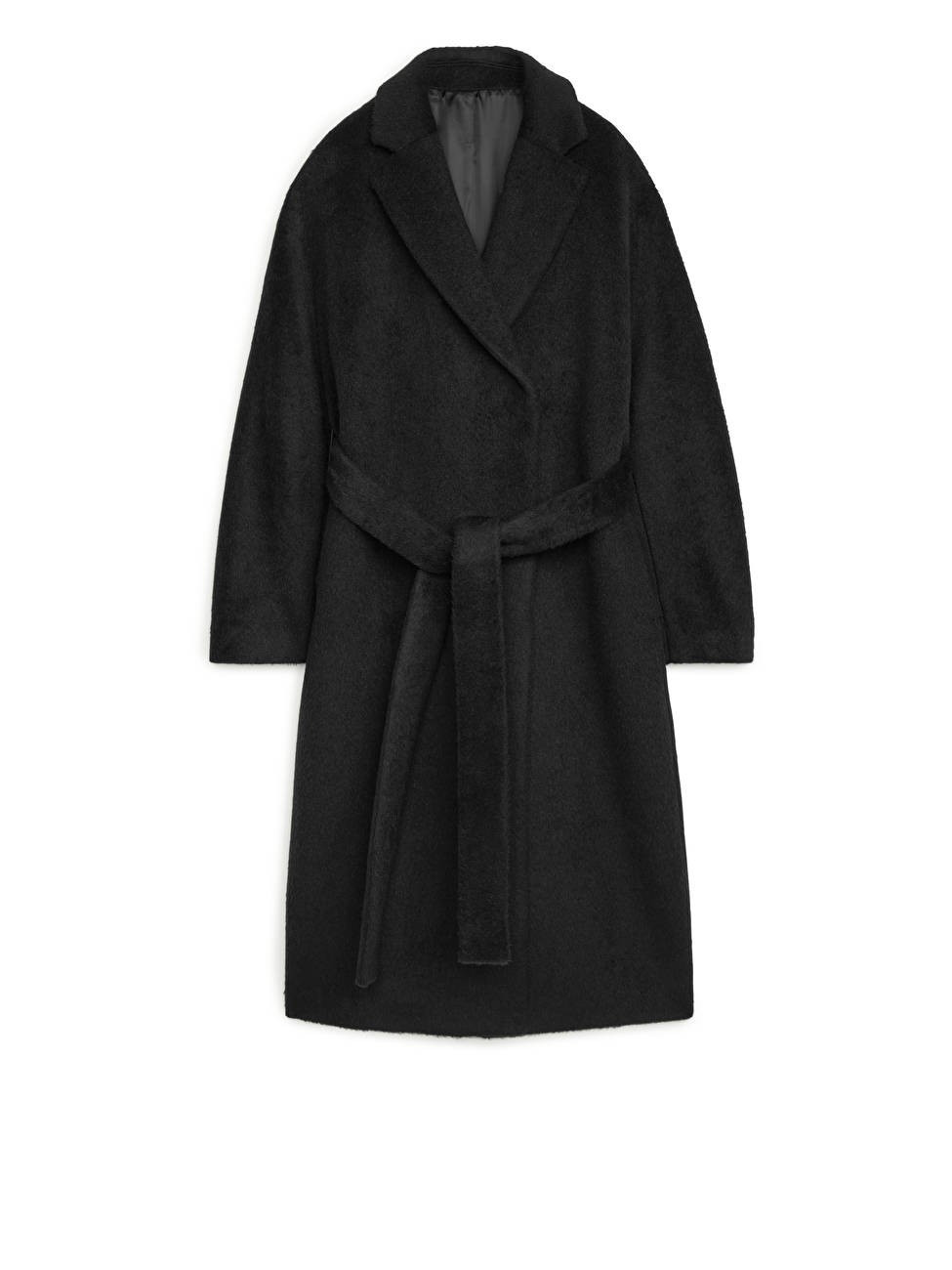 Belted Alpaca and Wool Coat
            
           	£190 | ARKET (US&UK)