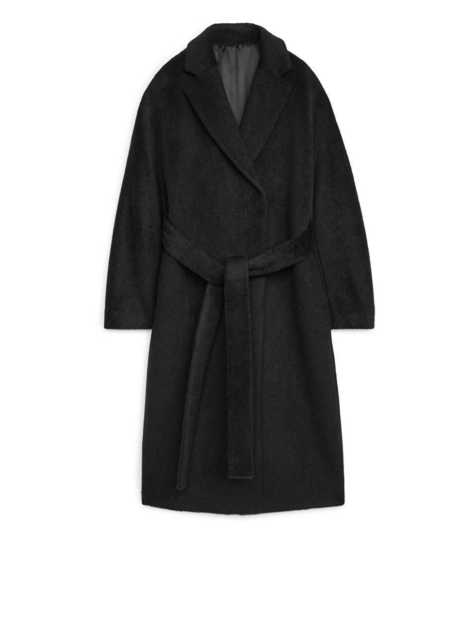 Belted Alpaca and Wool Coat
            
           	£190 | ARKET