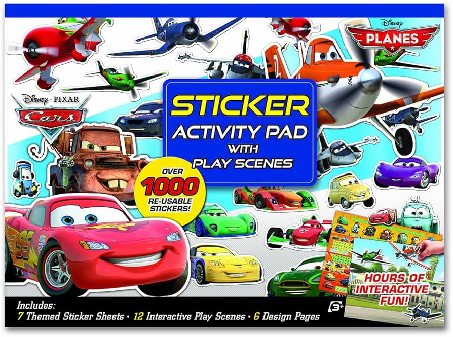 Disney Pixar Cars/Planes Ultimate Sticker Activity Pad | Amazon (US)