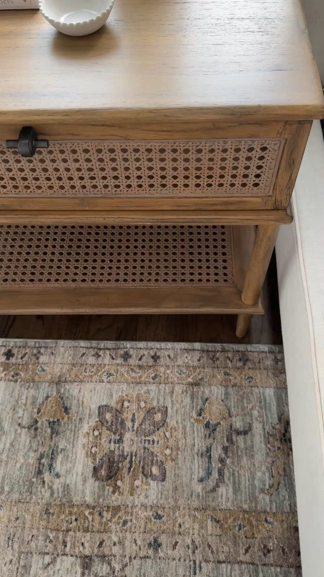 One more sale pick from our guest bedroom! These bedside tables re so beaorufl and the quality is amazing. Fully assembled, sturdy and I love the caning detail 🙌🏻

#LTKHome #LTKSaleAlert #LTKSeasonal
