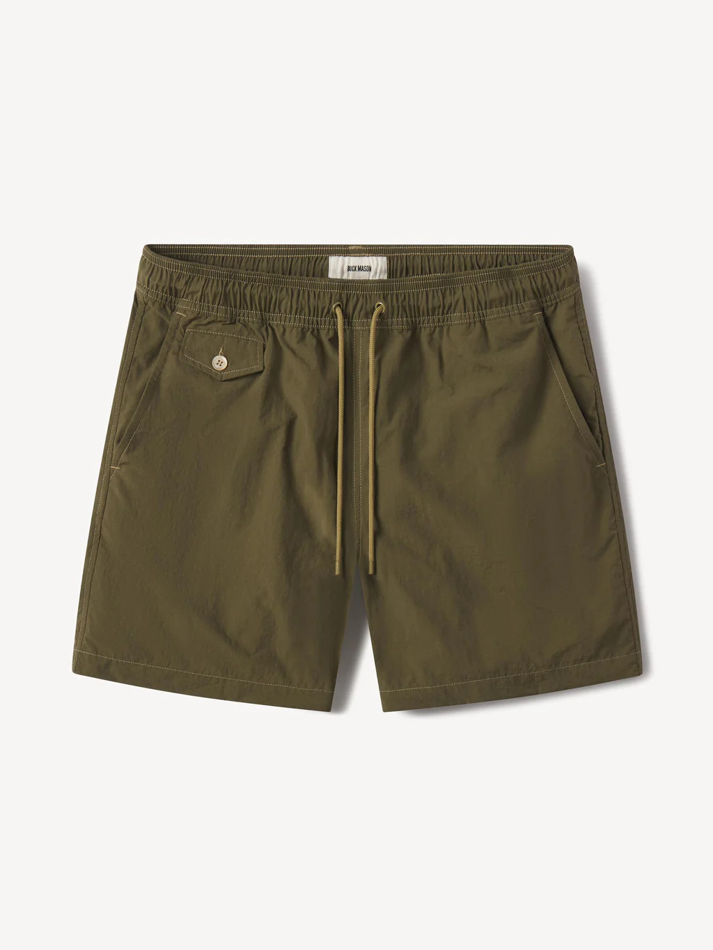 Olive Drab Diver Cloth Swim Short - Buck Mason- Modern American Classics | Buck Mason