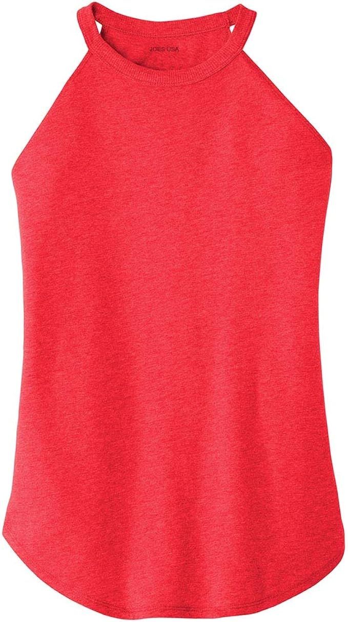 Joe's USA Ladies Perfect Blend Rocker Tank Sizes XS-4XL | Amazon (US)