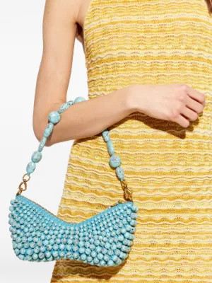 Cult Gaia Mercier Shoulder Bag | Blue | FARFETCH | Farfetch Global