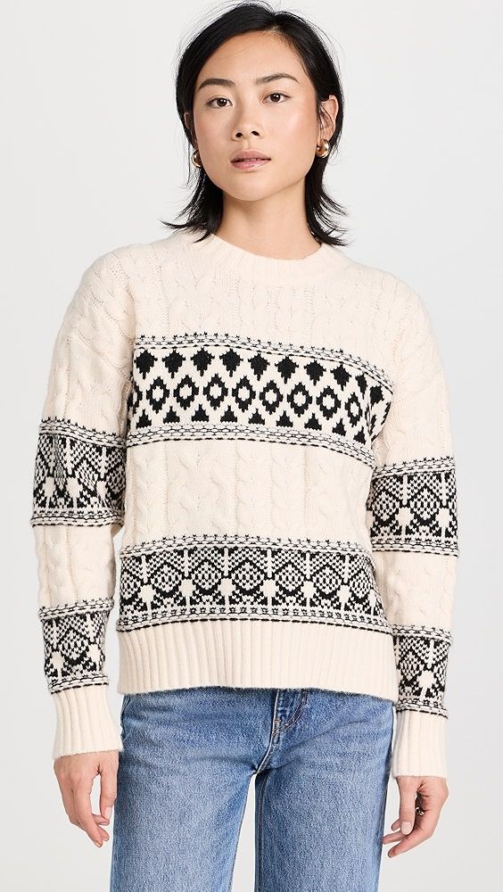 Line & Dot Montana Faire Isle Sweater | Shopbop | Shopbop