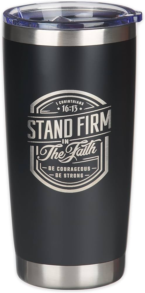 Christian Art Gifts Large Stainless Steel Inspirational Travel Mug Tumbler for Men & Women: Stand... | Amazon (US)