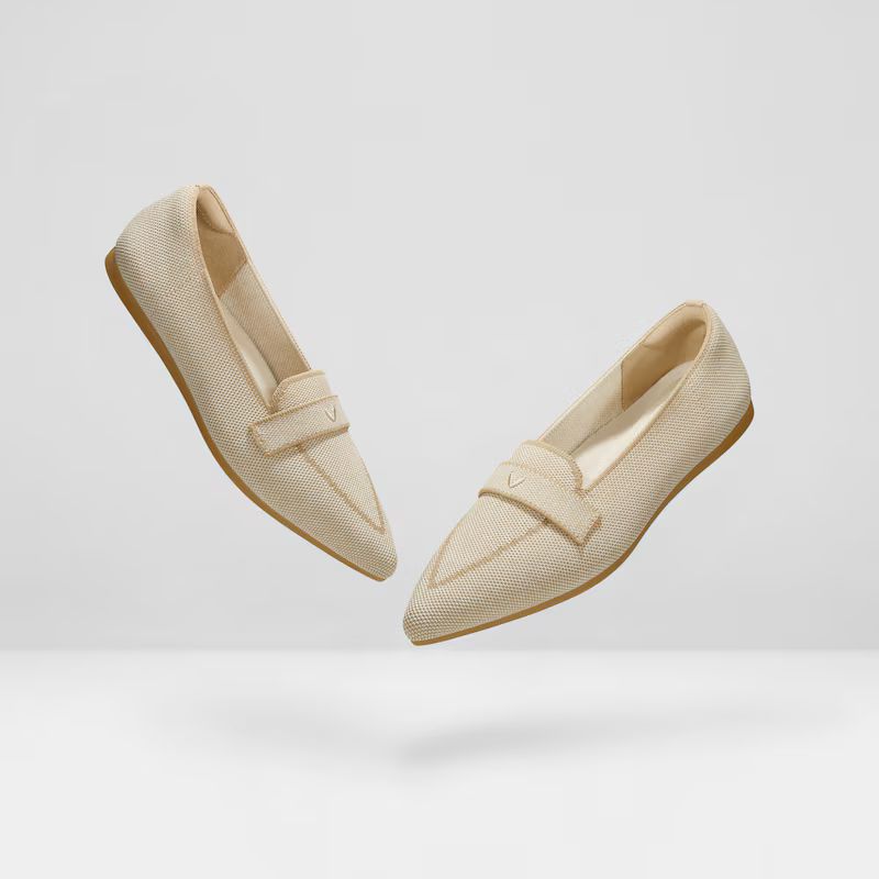 Pointed-Toe Loafers | VIVAIA