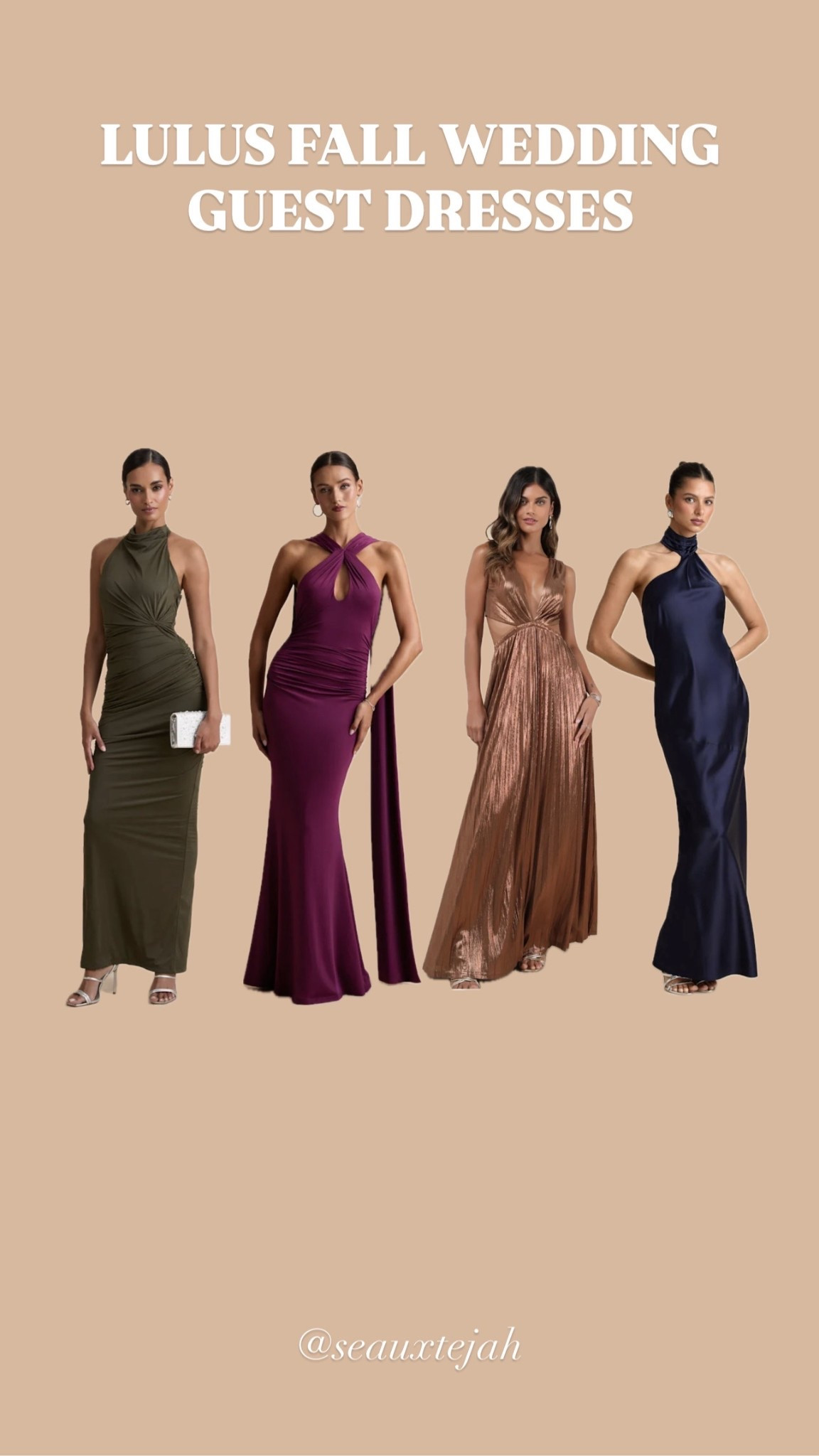 attending a fall wedding this year? check out lulus, they always have some of the most flattering dresses

#LTKWedding #LTKFindsUnder100