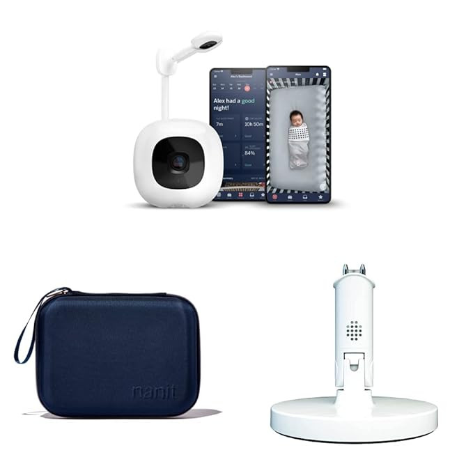 Nanit Pro Smart Baby Monitor & Wall Mount & Travel Case – Protective Hard Shell Carrying Case &... | Amazon (US)