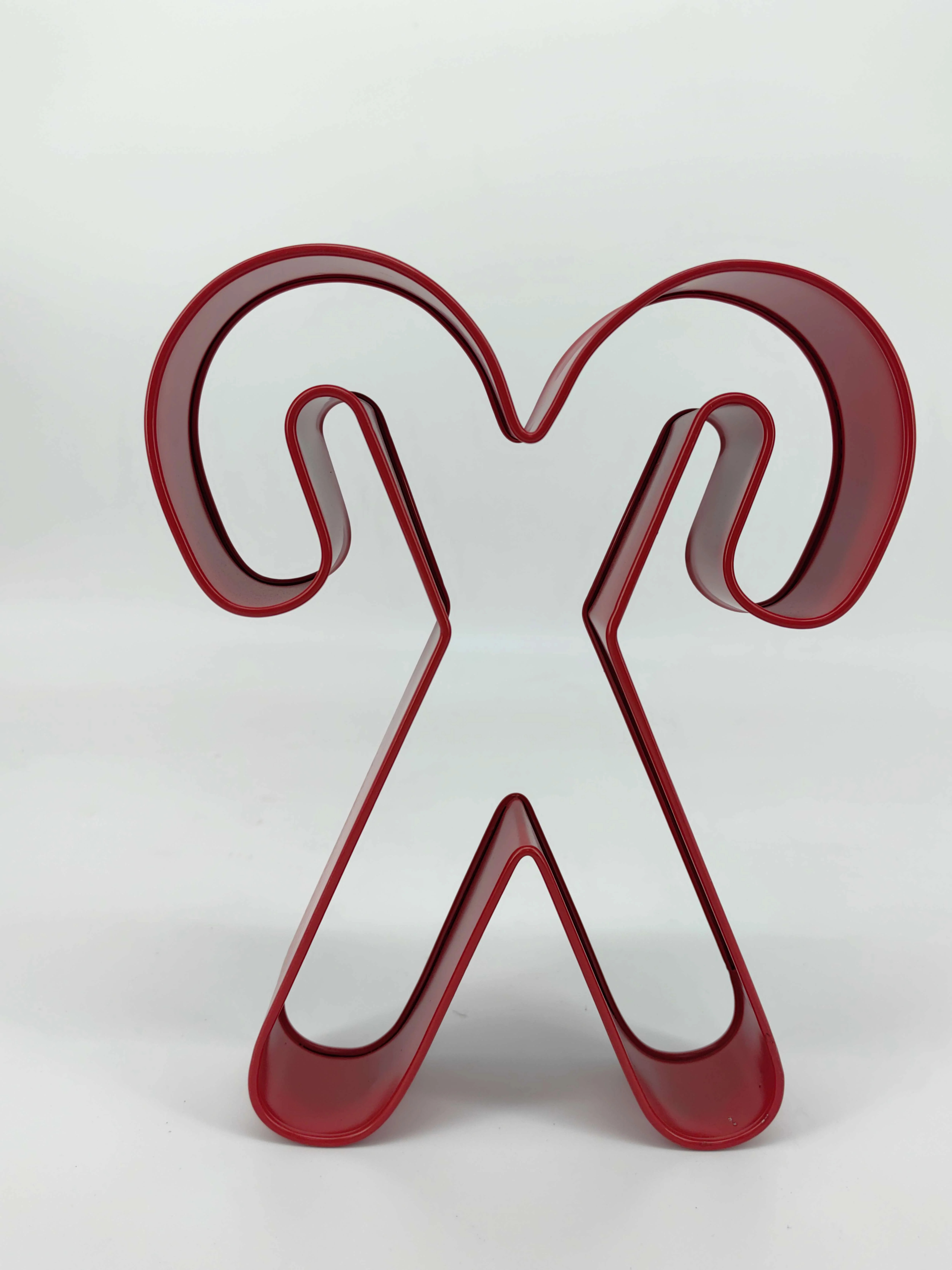 DC Christmas Metal Red Candy Cane Cutter Decor, 10 inches Height, by Holiday Time | Walmart (US)