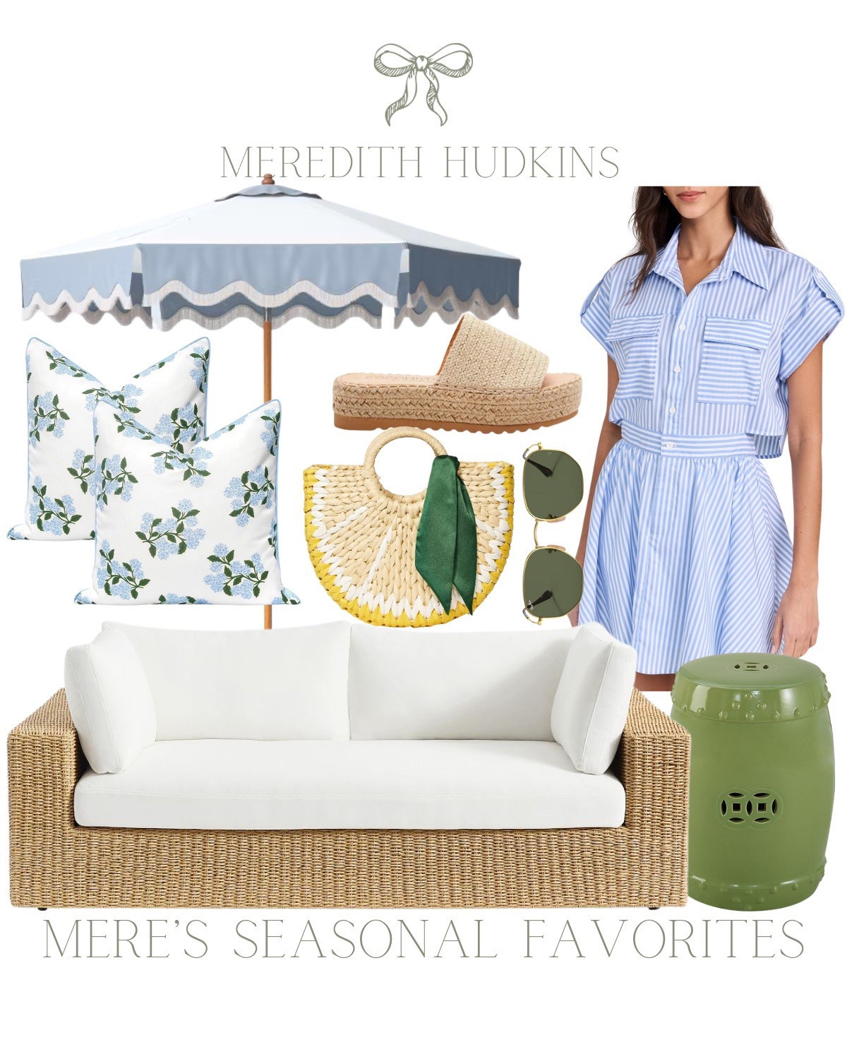 Women’s fashion, fashion, decor Meredith Hudkins , interior design, outdoor, spring, classic, shake, timeless, preppy, traditional, affordable, target, Amazon, Ballard design, Rayban, striped dress, patio furniture, umbrella, outdoor pillows, throw pillows, straw, bag, sandals 

#LTKFindsUnder50 #LTKSaleAlert #LTKHome