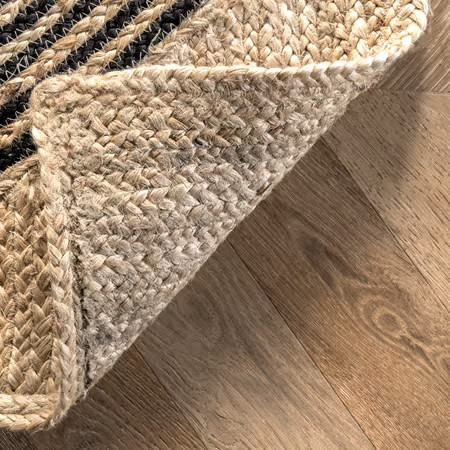 Natural Axel Diamond Jute Area Rug | Rugs USA