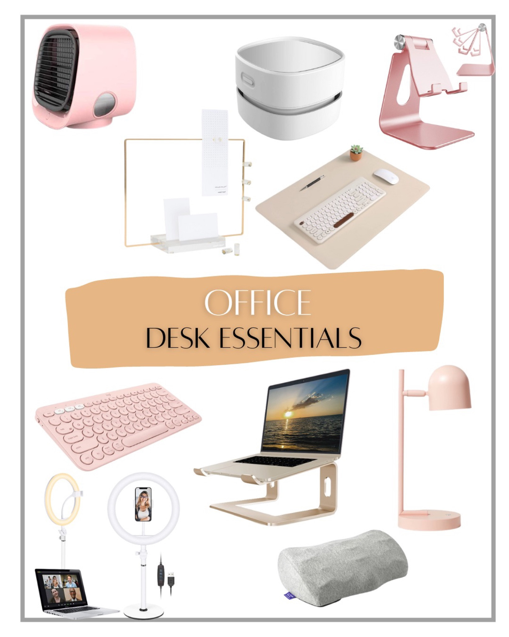 Desk essentials to help you make your workspace a happy one! 

#LTKunder50 #LTKFind #LTKhome