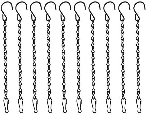 10 Pack 9.5 Inches Hanging Chains, Garden Plant Hangers, for Bird Feeders, Billboards, Chalkboard... | Amazon (US)