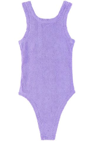 Kids Purple Alva One-Piece Swimsuit | SSENSE