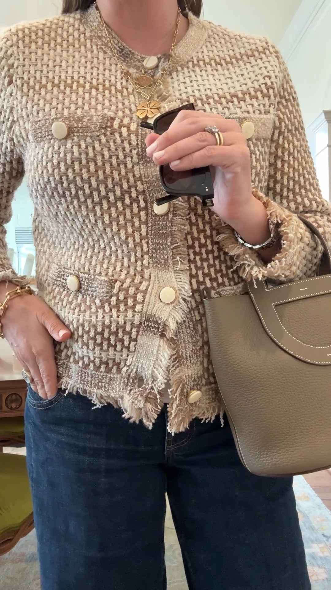 Jeans: tts I wear my pre pregnancy size 25 in the maternity style  Sweater: tts pre pregnancy size small. 

My jeans are maternity but come in a non maternity version as well. The maternity have an over the bump panel which I like. 


#LTKStyleTip #LTKSaleAlert #LTKBaby