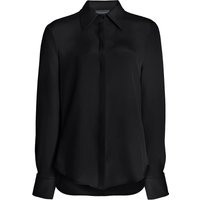 The Spence Button Down in Black | Size: 4 | Color: Black | Curio