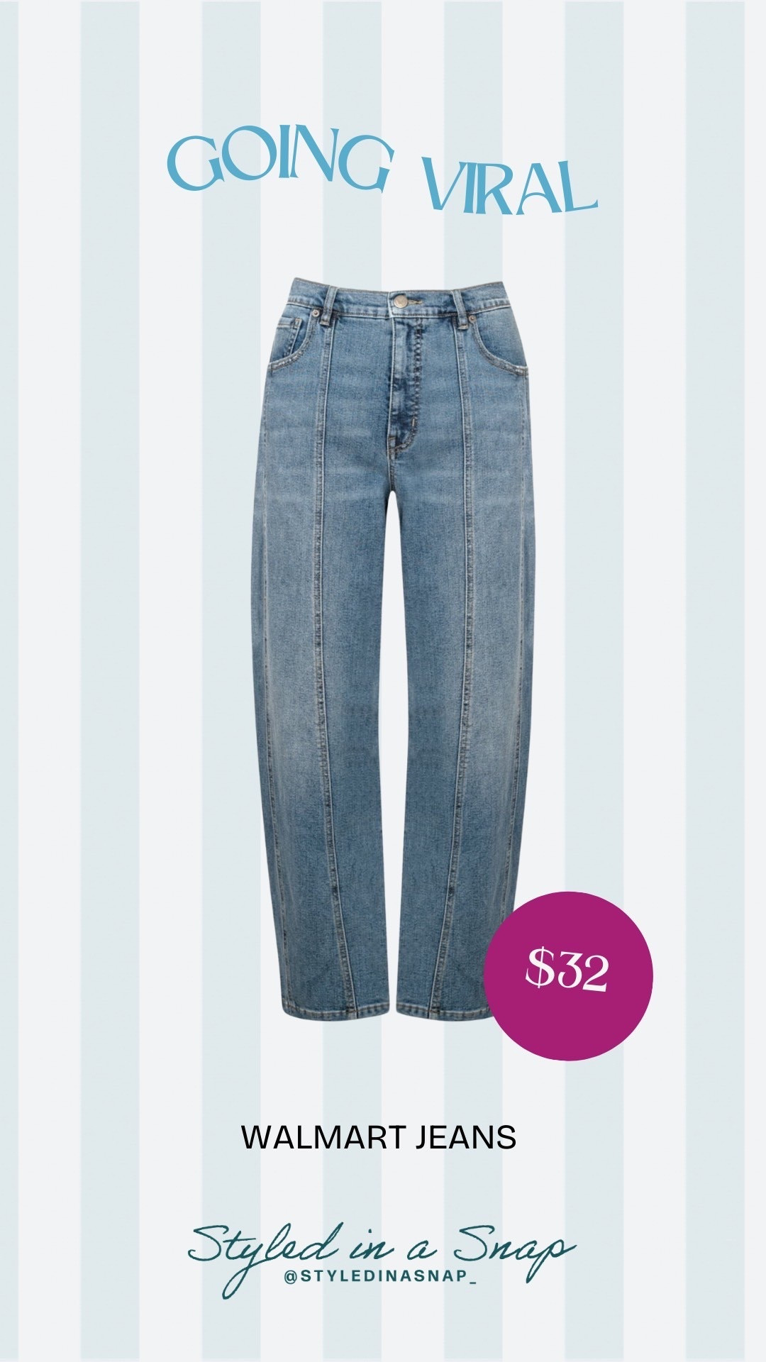 I have shared these jeans before and I will continue to share them because they are that good, you NEED them in your closet. The length is perfect, the barrel leg width is gorgeous and the price is so affordable. 
Jeans, affordable jeans 

#LTKSeasonal #LTKFindsUnder50 #LTKOver40