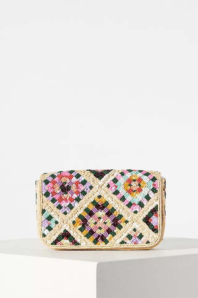 Sequin Embellished Clutch | Anthropologie (US)