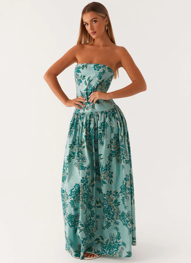 Andorra Maxi Dress - Cloud Nine Floral | Peppermayo (Global)