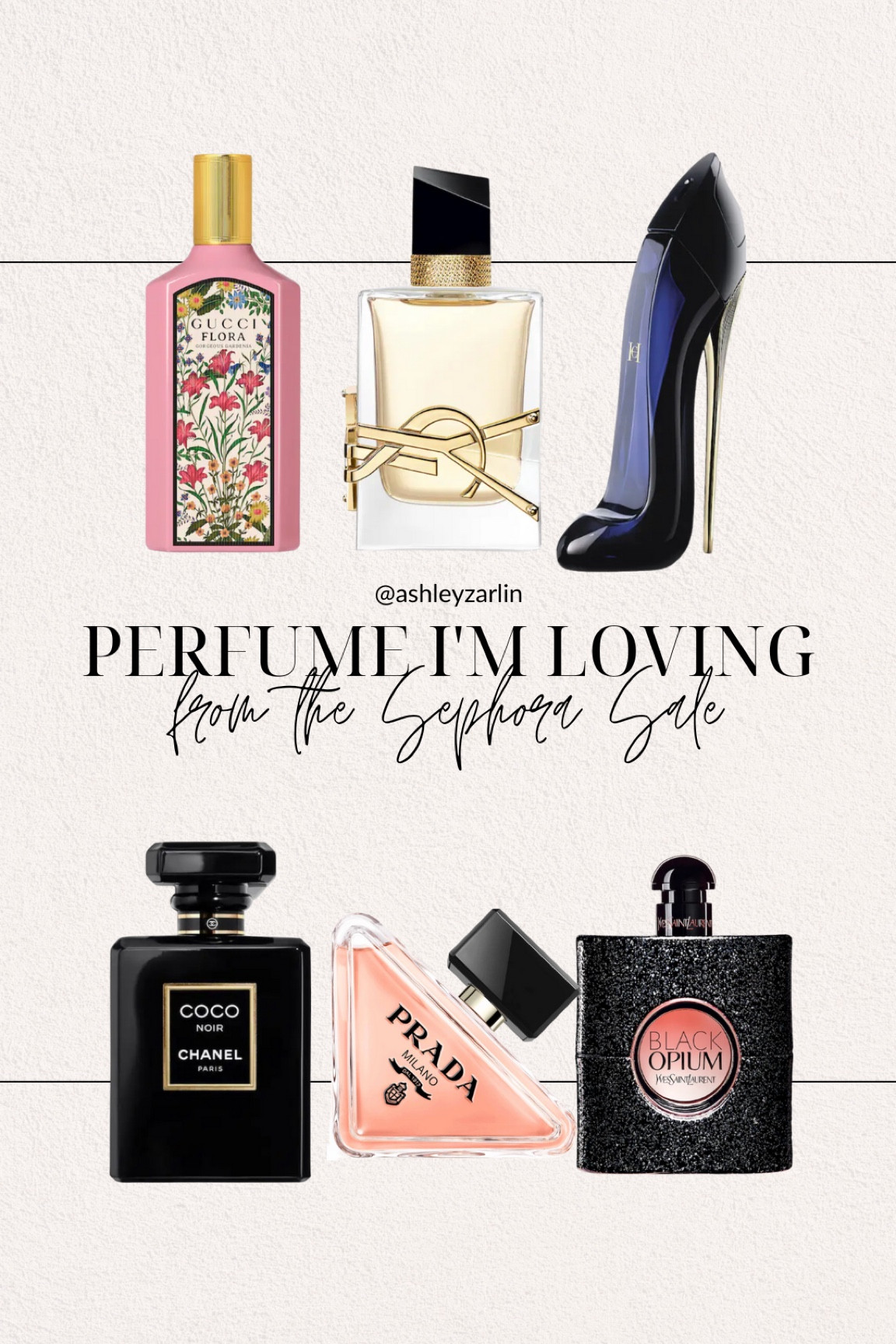 My tried and true perfumes to smell heavenly! #sephorasale #perfume

#LTKGiftGuide #LTKHoliday #LTKHolidaySale