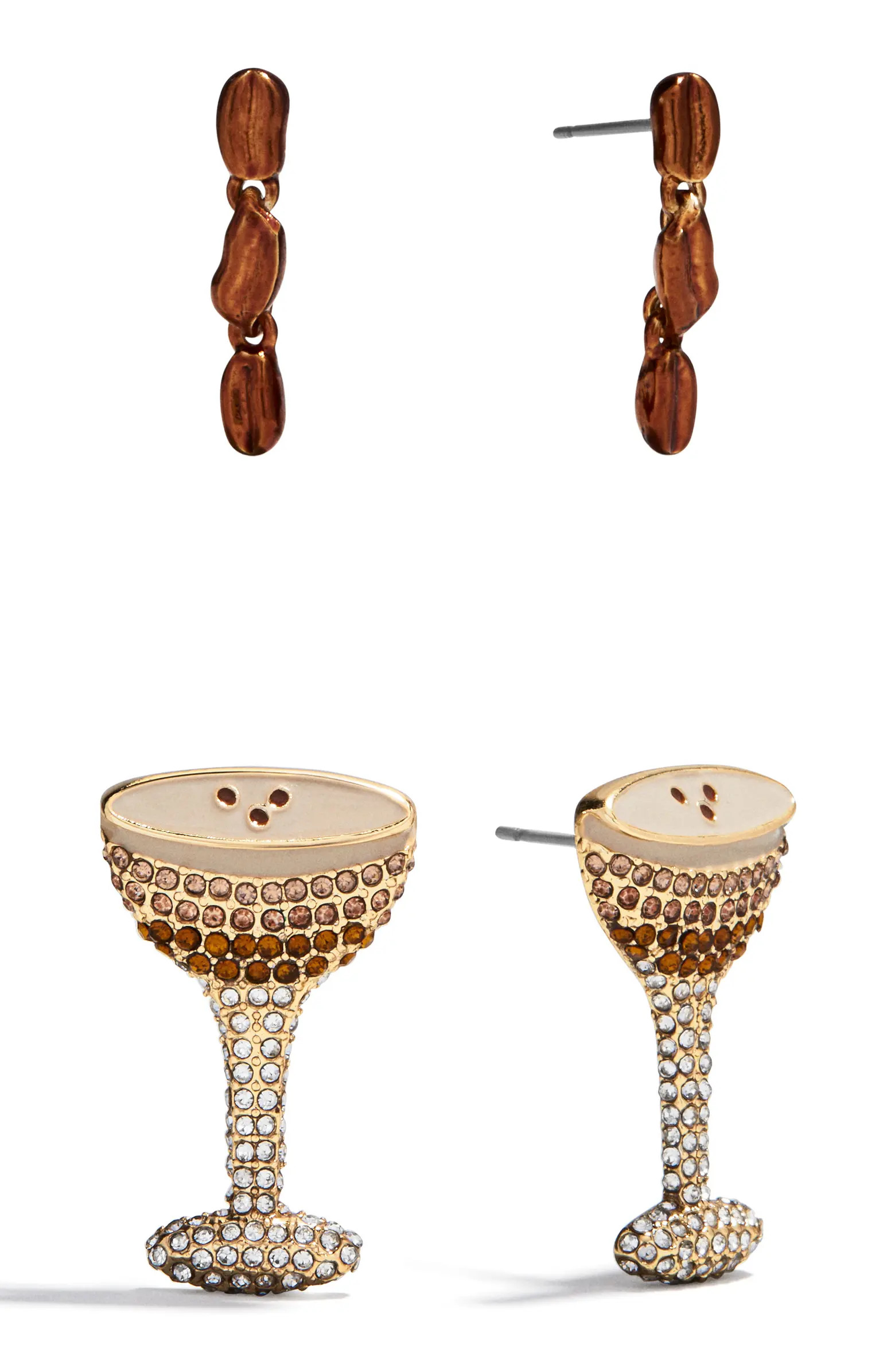 Looking Brewtiful Set of 2 Drop Earrings | Nordstrom
